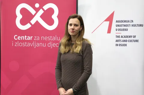 Osijek, 28. 11. 2025., KC, VerifEye, konferencija, završna konferencija, jačanje otrpornosti društva na dezinformacije, Dragana Tubić - psihologinja u CNZDSNIMIO BRUNO JOBST