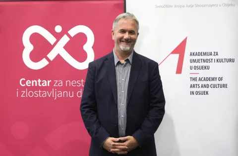 Osijek, 28. 11. 2025., KC, VerifEye, konferencija, završna konferencija, jačanje otrpornosti društva na dezinformacije, Tomislav LevakSNIMIO BRUNO JOBST