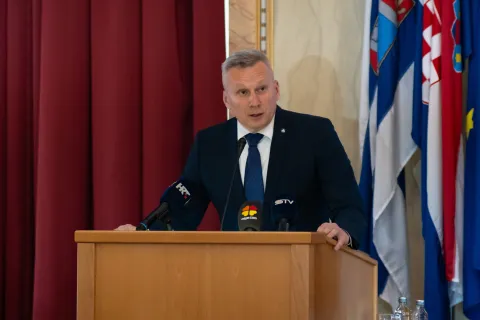 Sjednica Gradskog vijeća Grada Osijekasjednica; vijeće; vijećnici; Osijek; Tihomir Florijančić