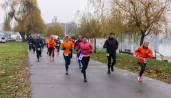 Osijek, 29. 11. 2025., Inner wheel utrkautrka; trčanje; inner wheel; natjecatelji; sudionici