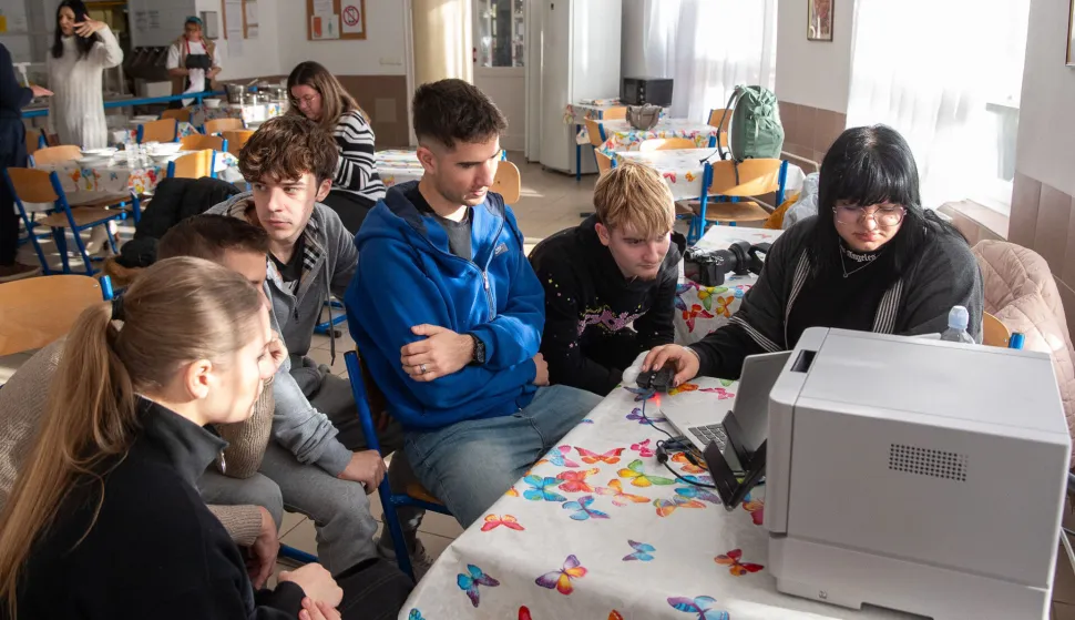 Đakovoučenici SSŠ A. Hirvata u Đakovu na Tjednu hrvatske kulture u BudimpeštiStudeni 2025.