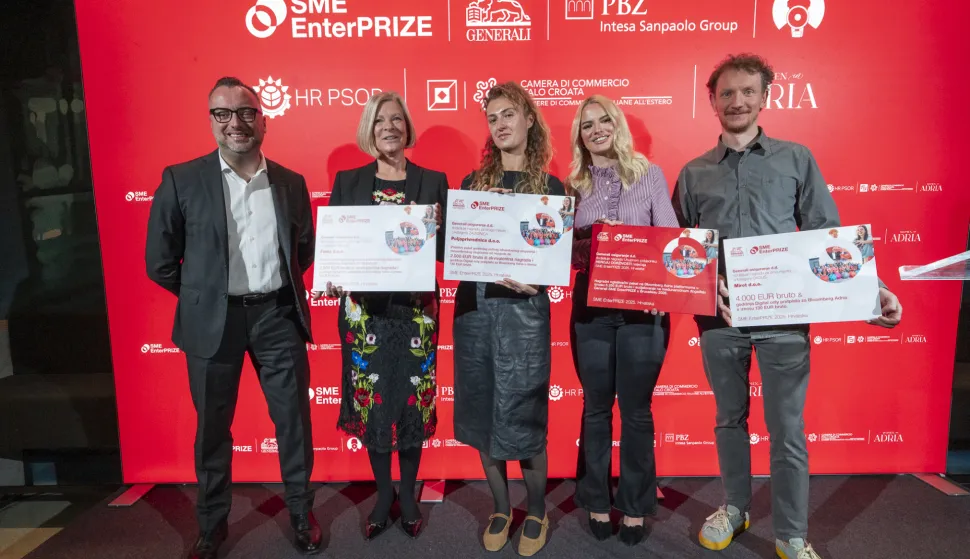 Generali osiguranje je u suradnji s partnerima inicijative Privrednom bankom Zagreb, Udrugom Glas Poduzetnika, Hrvatskim poslovnim savjetom za održivi razvoj, Talijansko-hrvatskom gospodarskom komorom i mrežom Women in Adria i ove godine uspješno provelo natječaj SME EnterPRIZE, s ciljem podrške malim i srednjim poduzećima u njihovoj održivoj transformaciji