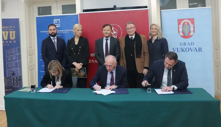 Potpisan Aneks ugovora o radu Zavoda HAZU-a u Vukovaru