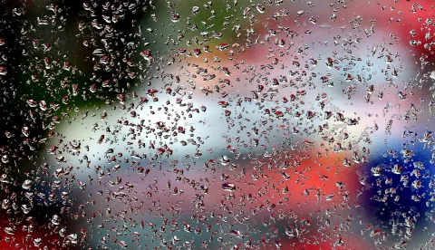 Osijek, 18. 01. 2024., pljusak, kisa, kapi kise na prozoru, slobodnjak, slobodnjaciSNIMiO BRUNO JOBST