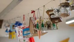 Osijek, 2. 12. 2025., Dječja lampionada povodom Dana gradadjeca; dan grada; lampioni; lampionada