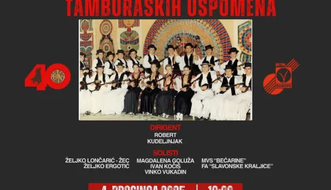 Večer uspomena: 40 godina “Teninih” tamburaša - ulaz slobodan