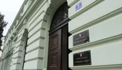 Osijek, 30. 03. 2021, Zgrada Zupanijskog i Opcinskog suda u Osijeku. Zupaniski sud, Opcinski sud Osijek. Zgrada. snimio GOJKO MITIC