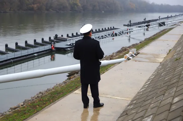 Osijek, 03. 12. 2025., Donji grad, otvaranje novog pristani&scaron;ta, riječna marina, čamci, plovila, pristani&scaron;te, riječno pristani&scaron;te, ilustracijaSNIMIO BRUNO JOBST