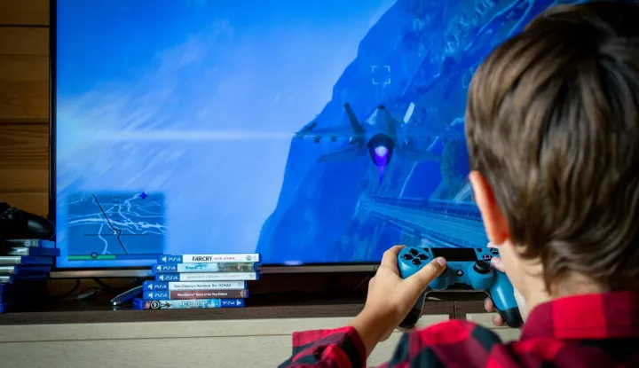 Djeca, internet, videoigre, ilustracija, prosinac 2025