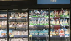 Osijek, 14. 10. 2025, Kaufland Retfala, obilazak Kauflanda pred sutrašnje otvorenje. Trgovina, proizvodi, police, ilustracijasnimio GOJKO MITIĆ