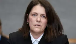 Zagreb, 01.12.2025 - 29. sjednica Odbora za pravosuđe Hrvatskoga sabora na čijem dnevnom redu je zbor predsjednika ili predsjednice Vrhovnog suda, sukladno prijedlogu predsjednika RH, na kojem će troje kandidata: Aleksandra Maganić, Mirta Matić i &Scaron;ime Savić, predstaviti svoje programe rada članovima Odbora. Na slici kandidatkinja za predsjednicu Vrnovnog suda Mirta Matić.foto HINA/ Damir SENČAR/ ds