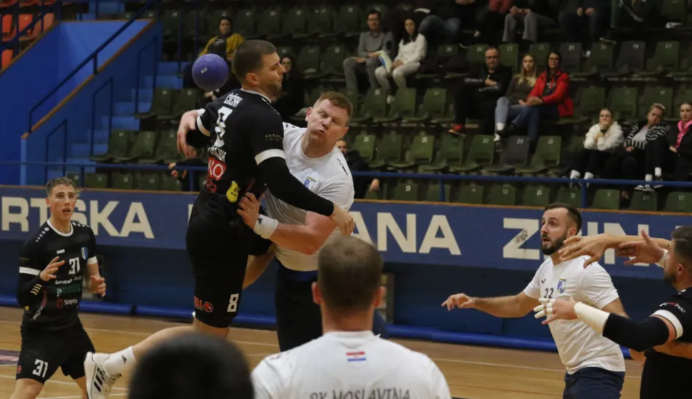 Osijek, 08. 11. 2025, SD Zrinjevac, rukomet, Osijek- Moslavina (Kutina), Paket 24 Premijer liga.snimio GOJKO MITIĆ