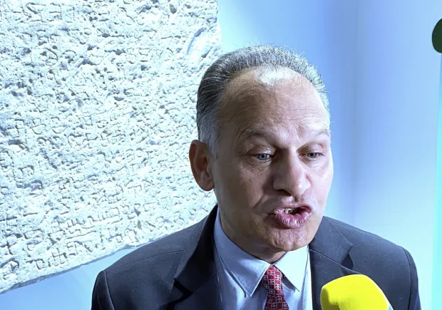 Zagreb,4.10.2024. U Hrvatskom saboru Veljko Kajtazi zastupnik nacionalnih manjina dao je izjavu za medije. foto HINA/ Tomislav Pavlek/ tp