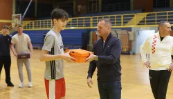 Donacija opreme košarkašima