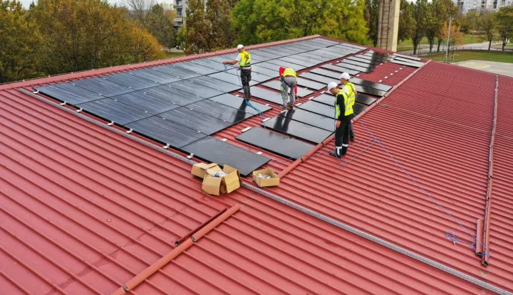 VINKOVCI - Solarne elektrane na &scaron;kolama i vrtićima i dr.O&Scaron; "A. G. MATO&Scaron;"U&Scaron;TEDA STURUJE 95 %LISTOPAD 2023.SOLARNI PANELI SOLARI SOLARNA ELEKTRANA