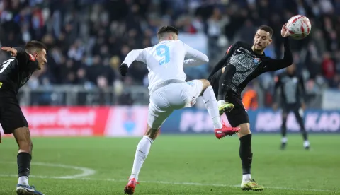 06.12.2025. Zagreb - SuperSport HNL, 16. kolo, HNK Rijeka - HNK Vukovar 1991. Kristijan Pavicic Photo: Nel Pavletic/PIXSELL