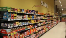 Osijek, 14. 10. 2025, Kaufland Retfala, obilazak Kauflanda pred sutra&scaron;nje otvorenje. Trgovina, proizvodi, police, ilustracijasnimio GOJKO MITIĆ