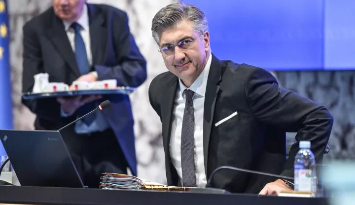 20.11.2025., Zagreb - 128. sjednica Vlade. predsjednik Vlade RH Andrej Plenkovic Photo: Igor Soban/PIXSELL