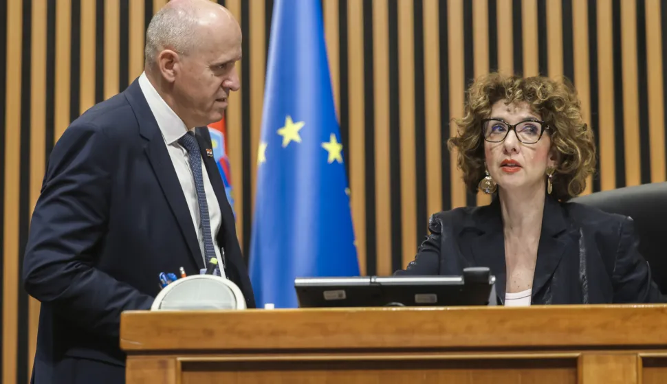 Zagreb, 10.12.2025. - Nastavljena je sjednica Hrvatskog sabora.Na fotografiji Branko Bačić.foto HINA/ Edvard &Scaron;U&Scaron;AK