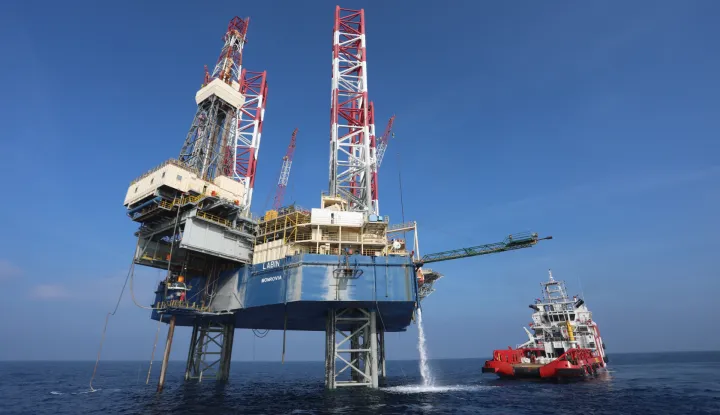 10.11.2022., Pula - Samopodizuca busacna platforma Labin Photo: Slaven Branislav Babic/PIXSELL