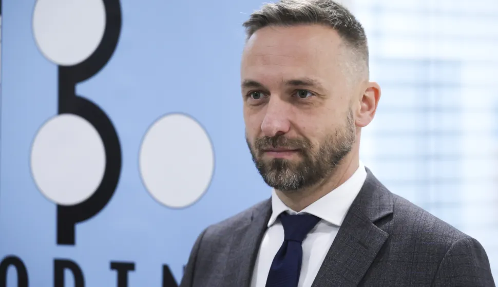 Zagreb, 09.12.2025. - Ministar rada, mirovinskoga sustava, obitelji i socijalne politike Marin Piletić obi&scaron;ao je nove prostorije Centra za odgoj i obrazovanje "Vinko Bek".Na fotografiji Marin Piletić.foto HINA/ Edvard &Scaron;U&Scaron;AK