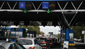 12.10.2025., Stara Gradiska - Uvodjenje Rntry/Exit sustava na granicnom prijelazu Stara Gradiska. Photo: Ivica Galovic/PIXSELL