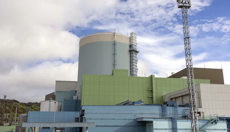 Kr&scaron;ko, 30.9.2022 - Obilazak Nuklearne elektrane Kr&scaron;ko prije konferencije za novinare Uprave Nuklearne elektrane Kr&scaron;ko. Tema konferencije je rad elektrane tijekom 32. gorivog ciklusa i remont 2022.Foto Hina/ Dario GRZELJ/ dag