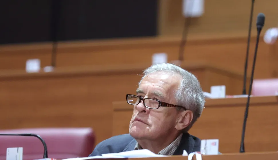 Zagreb.30.4.2025.&nbsp;Nastavak 6.sjednice Hrvatskog sabora.Na slici Josip Jurčević.foto HINA/ Tomislav Pavlek/ tp