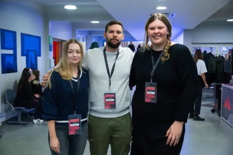 Osijek, 11. 12. 2025., Orqa Hackathon, EFOSnatjecatelji; Orqa; hackathon; natjecanje; EFOS; studenti; tehnologija