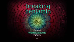 ZAGREB, 11. prosinca 2025. (Hina) - Američki hard rock bend Breaking Benjamin premijerno će nastupiti u Hrvatskoj, u zagrebačkoj Tvornici kulture u utorak, 2. srpnja 2026. godine, objavio je organizator koncerta agencija LAA.