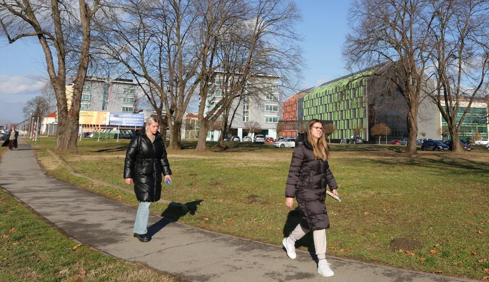 Osijek, 25. 01. 2024., Campus, studentski zivot, studentski domSNIMIO BRUNO JOBST