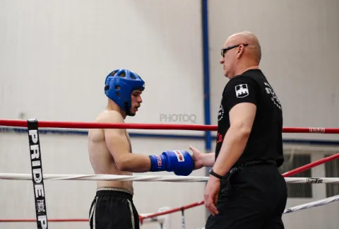 Borna Bilandžić s trenerom i ocem TomislavomKBK Sveti Duh