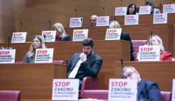 12.12.2025., Zagreb - Sabor 8. sjednicu nastavlja izjašnjavanjem o 300 podnesenih amandmana na paket gradjevinski zakona. Photo: Patrik Macek/PIXSELL