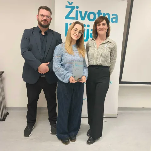 Nagrada "Životna linija" za odgovorno izvještavanje o suicidu, Elena Lukić