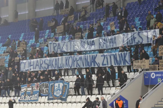 Osijek, 13. 12. 2025, Opus Arena, nogomet, Osijek - Gorica, SuperSport HNL 25/26..Kohorta.snimo GOJKO MITIĆ