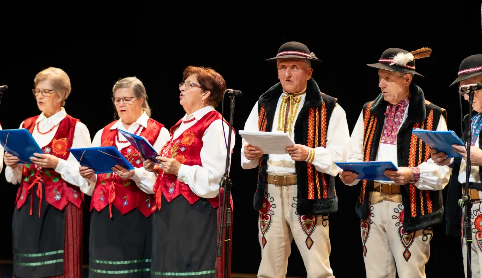 Osijek, 13. 12. 2025., Slovački božićni običajislovaci; Božić; običaji; folklor; glazba; tradicija; Slovačka