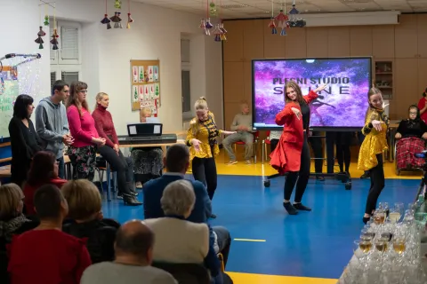 Osijek, 13. 12. 2025., Društvo OIT - Godišnja proslavaosobe s intelektualnim teškoćama; OIT; proslava