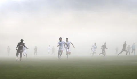 Pula, 14.12.2025 - Susret 17. kola hrvatskog nogometnog prvenstva Istra - Rijeka. foto HINA/ Ante GUDELJ/ ik