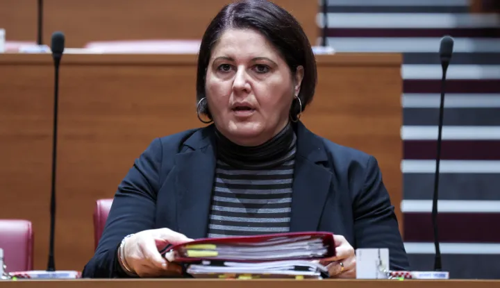 Zagreb, 02.12.2025 - Sjednica Hrvatskog sabora. Na slici Lugarić Marija.foto HINA/ Damir SENČAR/ ds