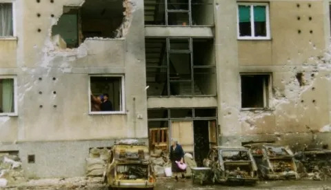 Domovinski rat - Osijek - arhivska fotografija