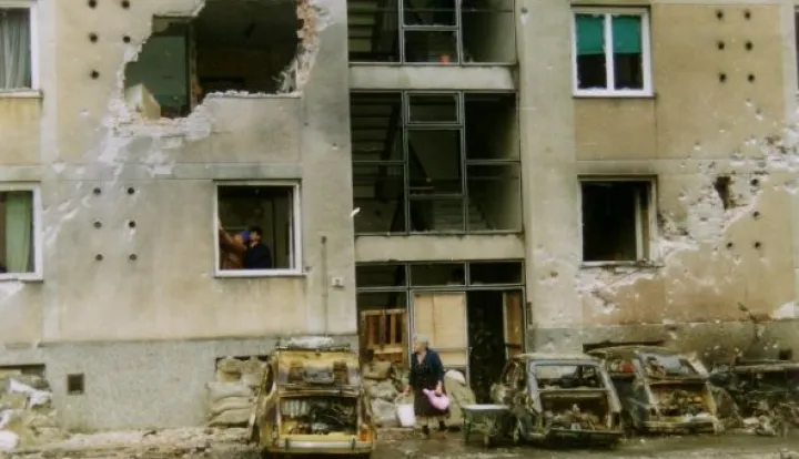 Domovinski rat - Osijek - arhivska fotografija