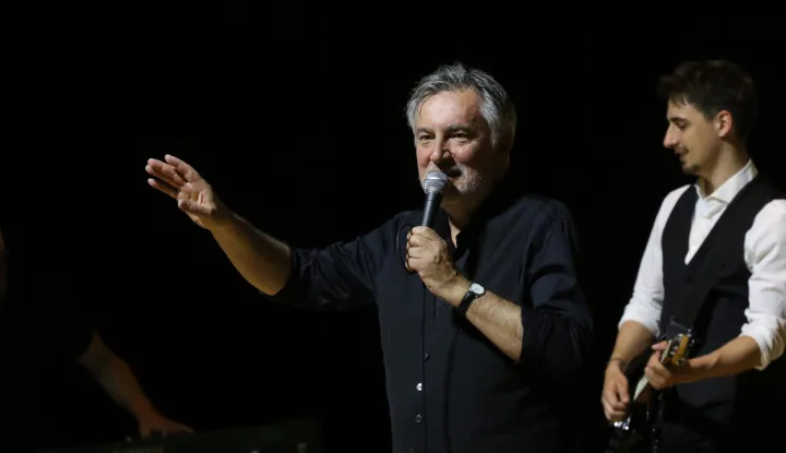 Osijek, 05. 06. 2025, KC Osijek, Dvorana Franjo Krežma. 16. Memorijal Darka Paurića. Koncert Miroslava &Scaron;kore.snimio GOJKO MITIĆ