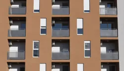 05.09.2023., Sibenik - Zavrseni su radovi na 127 stanova POS-a u sibenskom naselju Bioci. Po zavrsetku zavrsnih pregleda stanovi ce biti i useljeni. Photo: Hrvoje Jelavic/PIXSELL