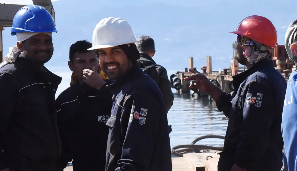 RIJEKA, 14.03.2024.NOVOSTIBRODOGRADILISTE 3. MAJ BRODOGRADNJA INDUSTRIJANA FOTO: ILUSTRACIJA RADNIK RADNA SNAGA STRANI RADNICI UVOZ RADNE SNAGE NEZAPOSLENOST CIJENA RADA...SNIMIO: SERGEJ DRECHSLER