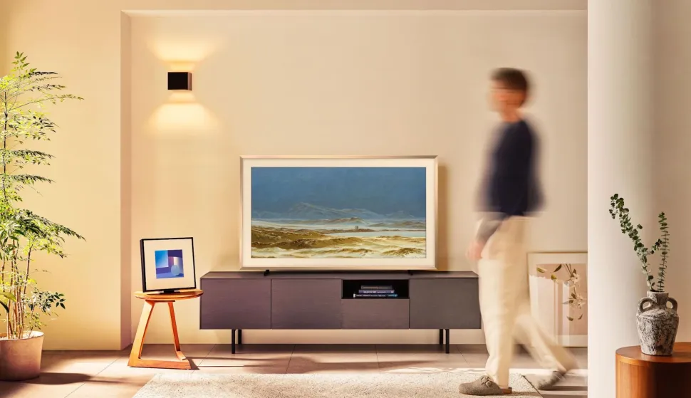 Samsung televizori uz Music Frame zvučnik