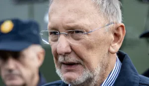 Zagreb, 28.9.2025 - Dan policije obilježava se na zagrebačkom jezeru Bundek gdje se posjetitelji mogu upoznati s radom svih rodova policije i uz cjelodnevni program pogledati prezentaciju različitih taktičko-tehničkih vje&scaron;tina. Na slici Davor Božinović.Foto Hina/ Dario GRZELJ/ dag