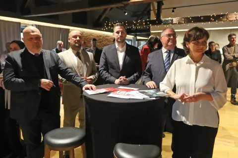 Čepin, 18. 12. 2025, Restoran Crna Svinja. 105 godina Glasa Slavonije, dodjela glaven nagrade za Glasov foto natječaj i predstavljanje novog časopisa Pogled.snimio GOJKO MITIĆ