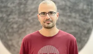 Osijek, 21. 07. 2022, MLU, predavanje o svemiru, u sklopu izlozbe Poravnanje/Alignment - autor izlozbe Miran BlazekaSNIMIO BRUNO JOBST