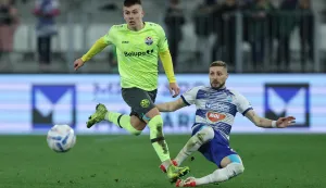 01.03.2025., stadion Opus Arena, Osijek - SuperSport HNL, 24. kolo, NK Osijek - NK Slaven Belupo, Photo: Davor Javorovic/PIXSELL