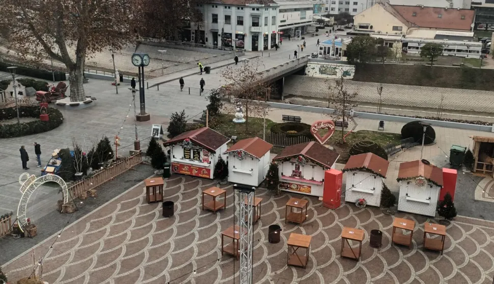 Sredi&scaron;te Vukovara pred blagdane